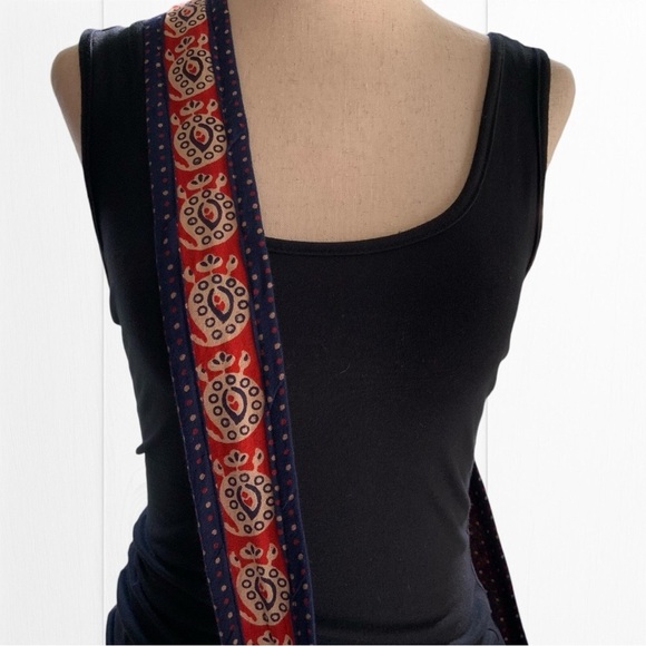 Tribe Azure Fair Trade Handcrafted Colorful Embellished Boho Shoulder Bag, NWOT! - Picture 5 of 11